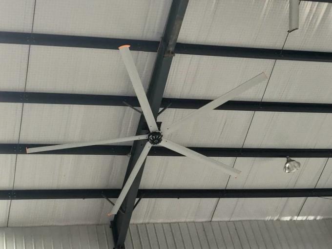 Grande fã de teto industrial de poupança de energia super com 24 pés de diâmetro das lâminas