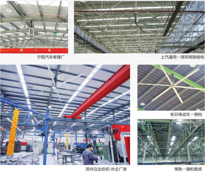 Fã de grande Hvls industrial da ventilação e refrigerar da fábrica de China