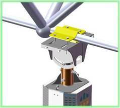 fã de ventilação industrial de Hvls com o motor de Pmsm para a economia de energia e refrigerar de ar
