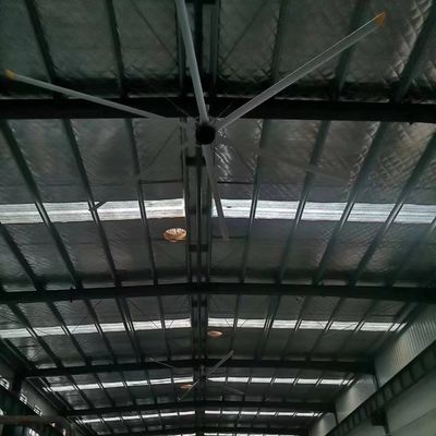 Bom preço. DX-7.3G 24FT ventilador de teto HVLS industrial 1,5 kW Consumo de energia e maior desempenho para espaços grandes on-line