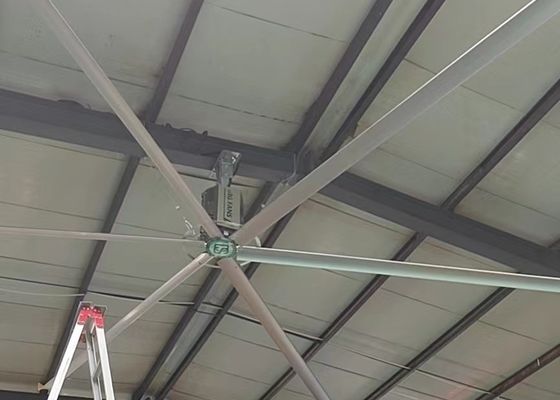 Bom preço. 7.3m Ventilação industrial gigante com motor de engrenagem A refrigeração no centro de triagem expressa on-line