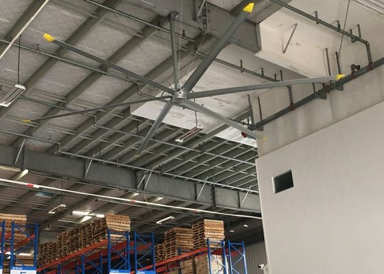 Bom preço. Alumínio 1.5kw motor grande remota ventiladores de teto gigante 380AC para armazém on-line