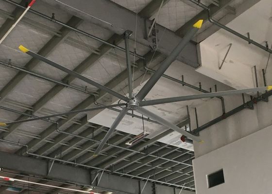 Bom preço. Ventiladores grandes Movedores de ar CA Caixa de engrenagens industrial Ventiladores de teto Domésticos on-line