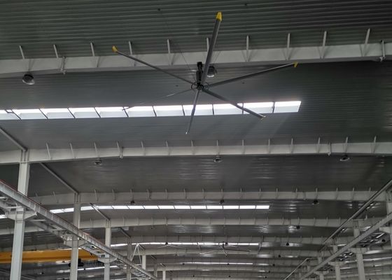 Bom preço. Ventilador de teto de motor de caixa de engrenagens tradicional HVL com 5 lâminas on-line
