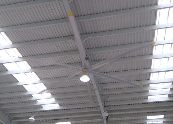 Bom preço. Lâmina de alumínio magnésio liga Hvls ventilador de teto para 1,5kw brushless ímã permanente AC on-line