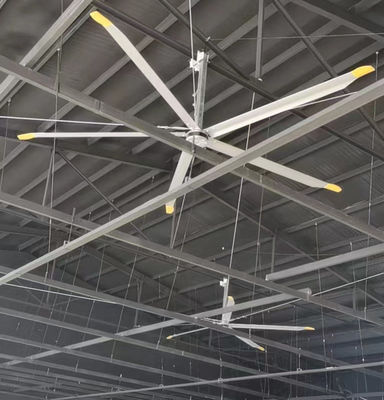 Bom preço. Fã de teto interno industrial da exaustão de HVLS 3m 10FT com motor de Pmsm on-line