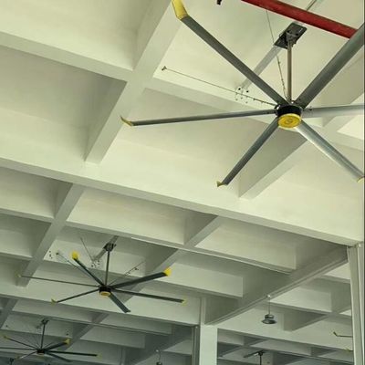 Bom preço. Volume alto 58RPM industrial da ventilação 24FT da oficina e fãs de teto de baixa velocidade on-line