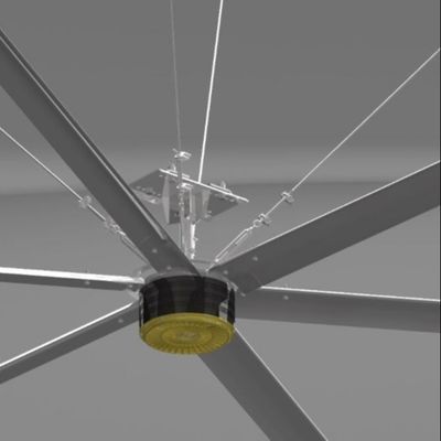 Bom preço. fãs de teto industriais de uma extra grande HVLS de 16 pés 58rpm Pmsm para o armazém e a fábrica on-line