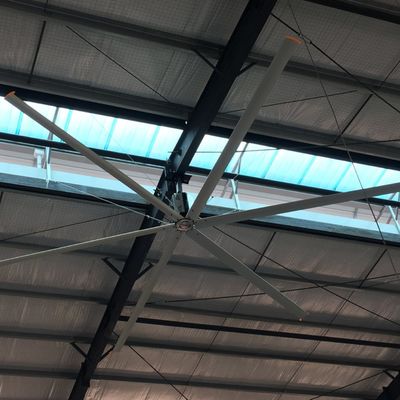 Dispositivos mais frescos industriais do ar do ventilador de fã do teto da oficina de 1.5KW Hvls