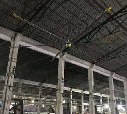 Bom preço. Facilidade industrial da ventilação dos fãs de teto de Hvls da eficiência elevada on-line