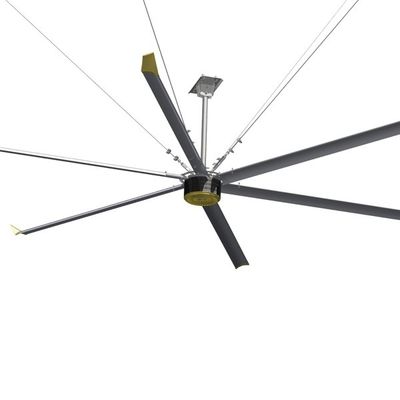 Bom preço. Ventiladores de teto de 16 pés PMSM HVLS para circulação de ar e ventilação no armazém de volume on-line