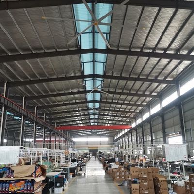 Bom preço. 7.3m 24FT PMSM Motor Ventilador Industrial de Tecto para Ventilação de Armazém e Refrigeração de Ar on-line