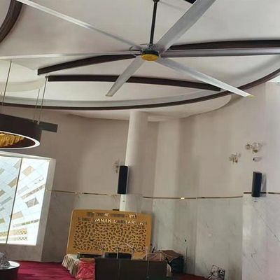 Bom preço. Ventilador de teto HVLS industrial para ventilação comercial 6,1 m 20FT BLDC motor sem escovas on-line