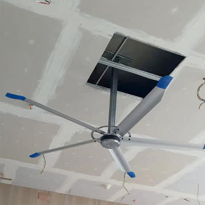 Bom preço. Ventilador de teto HVLS comercial de 3,0 m 10FT com 5 lâminas PMSM Função de motor Ar de resfriamento on-line