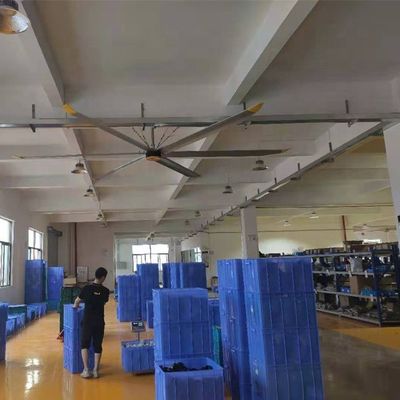 Bom preço. Al-Mg Alloy Blade 5.5m 18ft Ventilador HVLS direto para ginásio Restaurante on-line