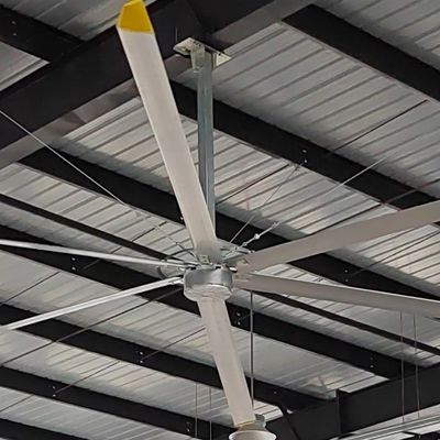 Bom preço. 1.5kw PMSM motor ventilador de teto industrial para ventilação de armazém e arrefecimento de ar on-line