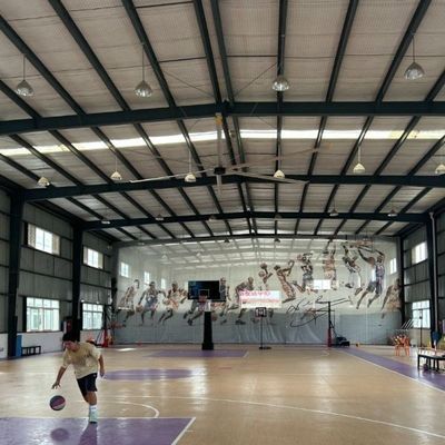 Bom preço. Ventilação de basquetebol de volume super alto Ventilação de tecto de montagem de HVls Ventilador com corrente elétrica AC on-line