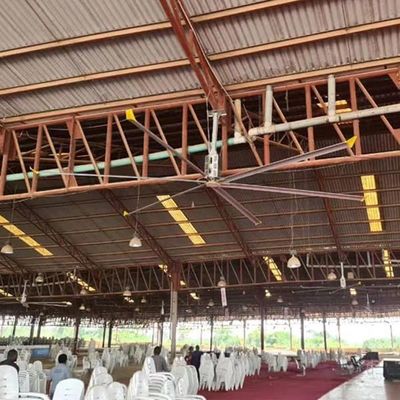 Bom preço. Ventilador de tecto industrial para ventilação de armazém on-line