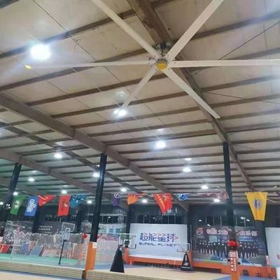 Bom preço. DX-7.3 24FT Ventilador de teto industrial HVls grande para centro de ginásio Diâmetro 7,3 metros on-line