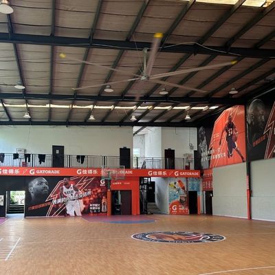 Bom preço. 24FT (7,3m) HVls Ventilador de teto industrial para ventilação de basquetebol on-line