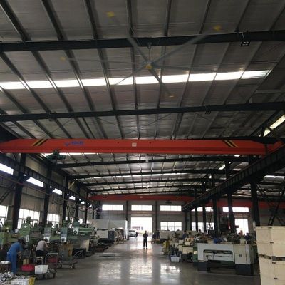 Bom preço. 7.3 metros HVls Ventilador de teto industrial gigante para espaços altos e grandes on-line