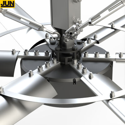 5.0m 16ft Baixo ruído Vento grande Fluxo de ar Garagem ventilação Industrial gigante HVL grande ventilador de teto