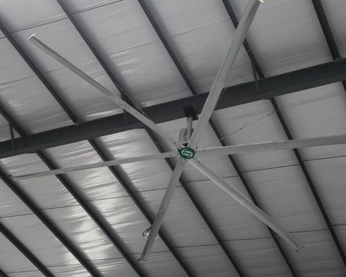 Bom preço. Ventilador de teto de lâmina de alumínio enorme de baixa velocidade on-line
