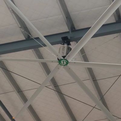 Bom preço. Ventilador HVLS montado em poste enorme on-line