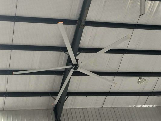 Bom preço. 5.5M 18FT 6PCS As lâminas enormes Ventiladores industriais de teto on-line