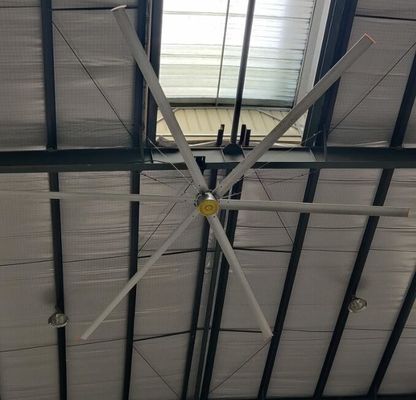 Bom preço. 7.3M 24 FooT Pmsm Motor Ventilação industrial Ventiladores HVLS grandes on-line