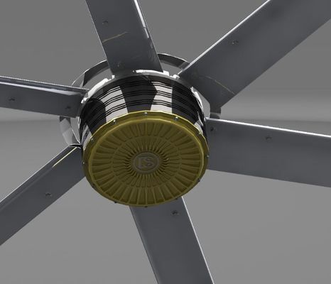 Bom preço. 22 FooT Ventiladores HVLS grandes de baixa velocidade de grau industrial on-line