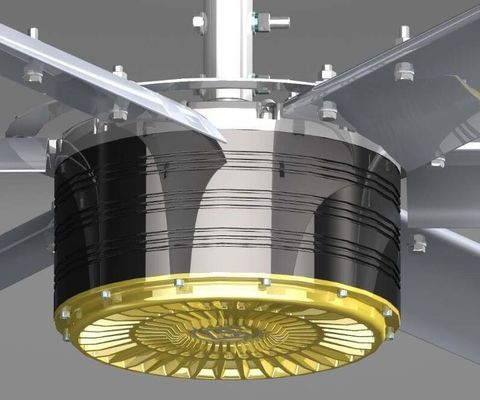 Bom preço. Ventilação de 24FT A refrigeração de ventiladores HVLS extra grandes on-line
