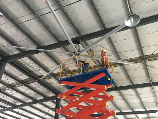 Bom preço. Blade aerometal 3.6M 12 pés pmsm Tons de luz Ventiladores HVLS grandes on-line