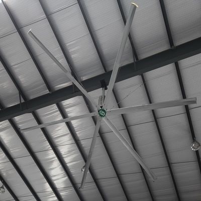 Bom preço. 1.2KW 6.7M 22 pés Large Room HVls ventilador de teto industrial on-line