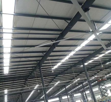 Bom preço. Ventiladores de tecto de baixa velocidade de grande volume industriais de 22 pés on-line
