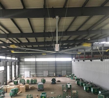 Bom preço. Ventilação de arrefecimento de oficina 0,6 kW 14FT 5 Blade HVls Fan on-line