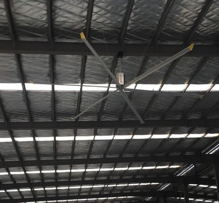 Bom preço. 5.5 metros 18ft Automobile Workshop Alumínio lâmina Ventilador de teto on-line