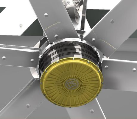 Bom preço. Refrigerador de armazém ventilador de teto HVLS para grandes espaços grandes salas on-line
